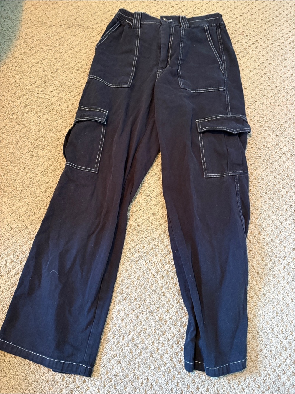 Women’s Cargo Pants in Black - Casual Utility Style